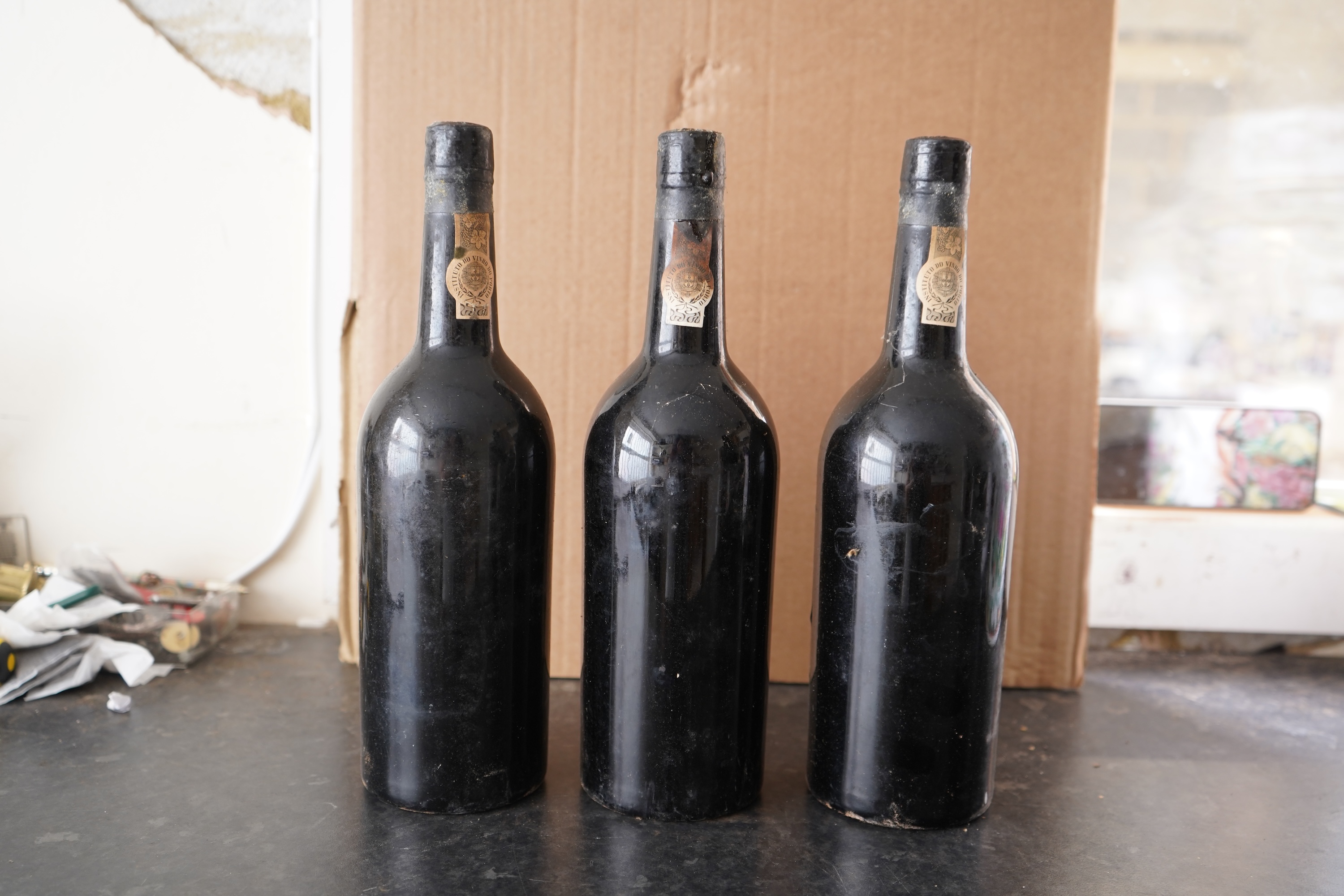 Twelve bottles of 1966 Dow’s vintage port